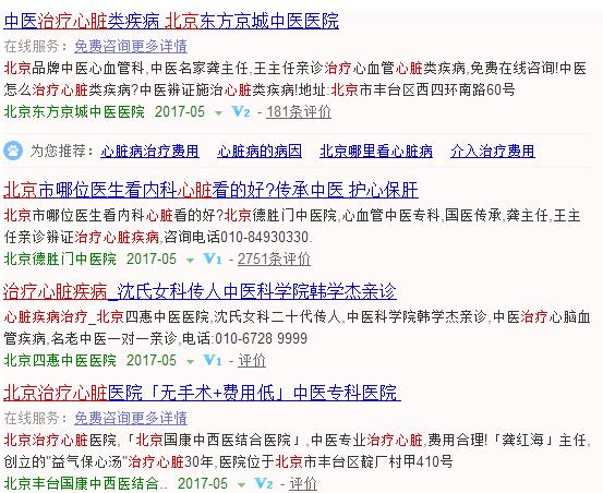 醫(yī)療競價廣告排名